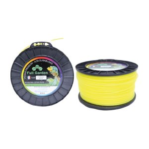 Nylon para desbrozadora Full Garden 2.70 mm x 209 m – redondo amarillo