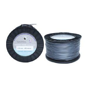 Nylon para desbrozadora Full Garden 2.7 mm x 209 m – redondo gris