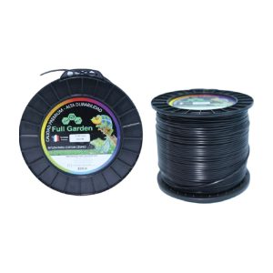 Nylon para desbrozadora Full Garden 3.30 mm x 282 m – redondo negro